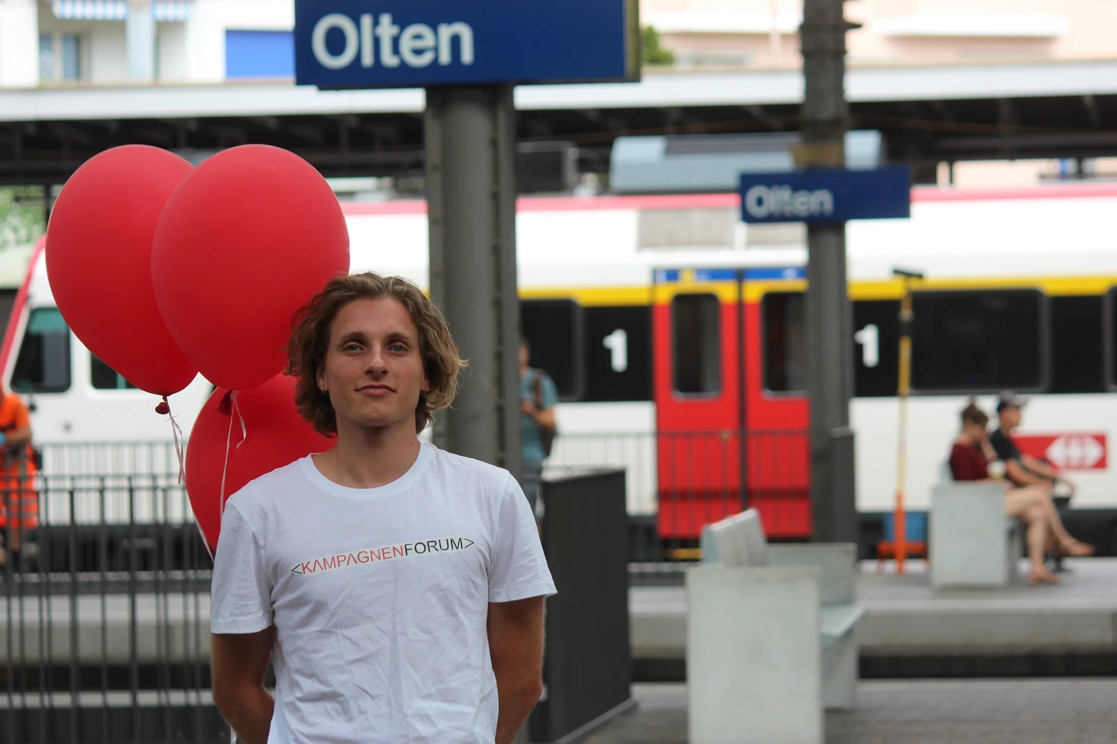 Olten Gleis Bahnhof Dan