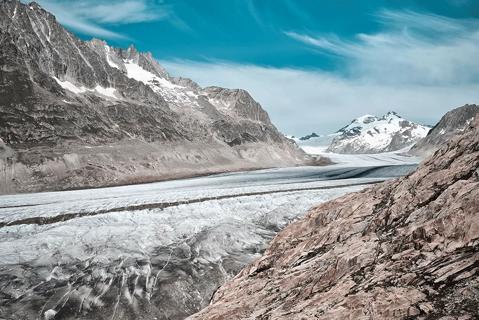 Aletschgletscher by Silvan Arnet